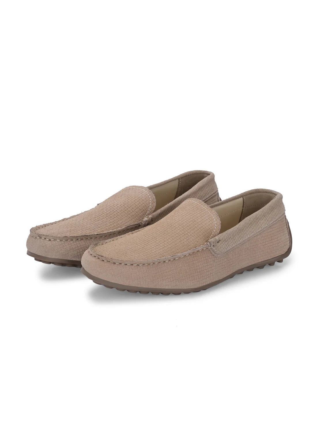 Men's Suede Moccasino - Cooper Beige
