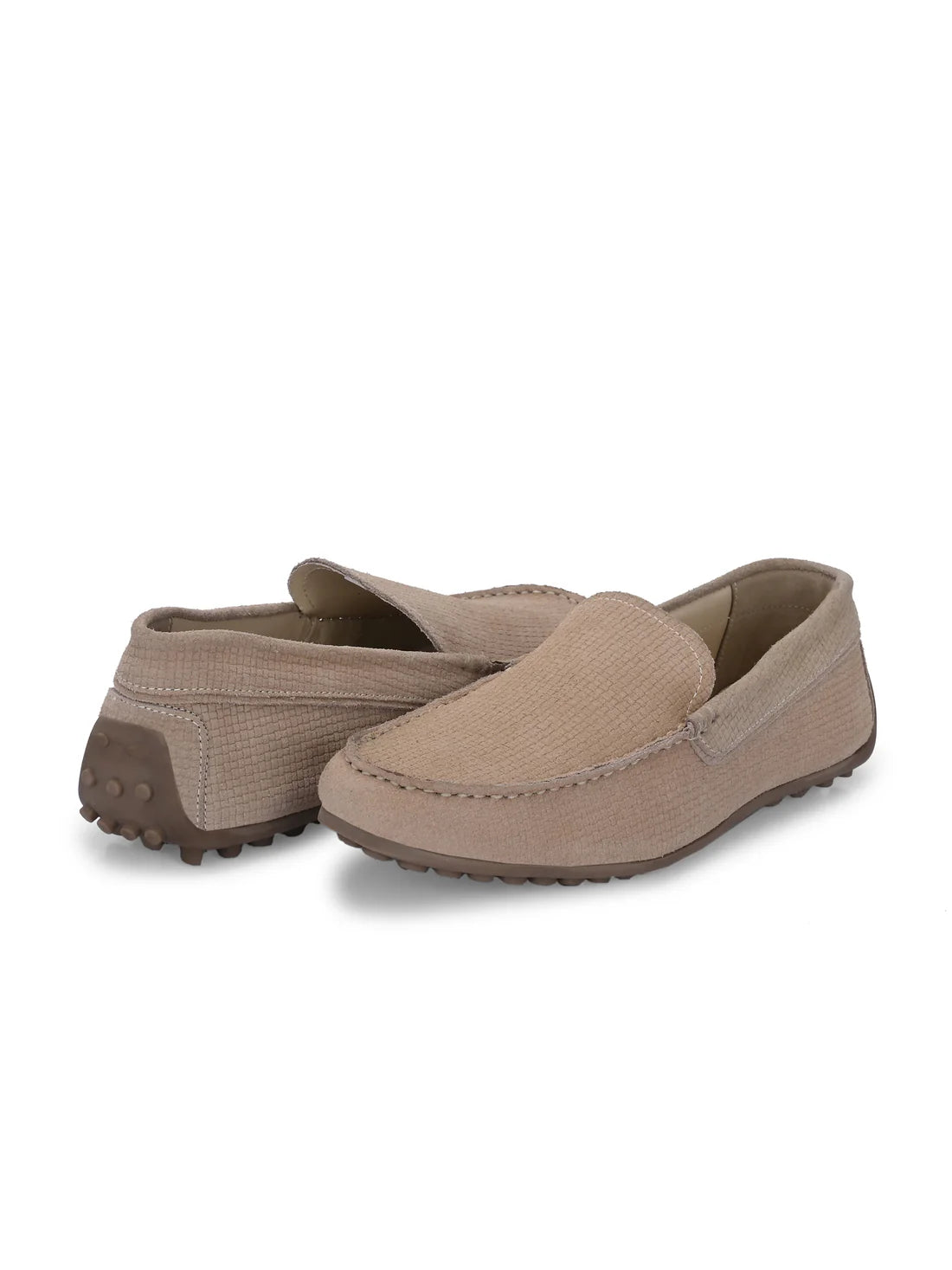 Men's Suede Moccasino - Cooper Beige