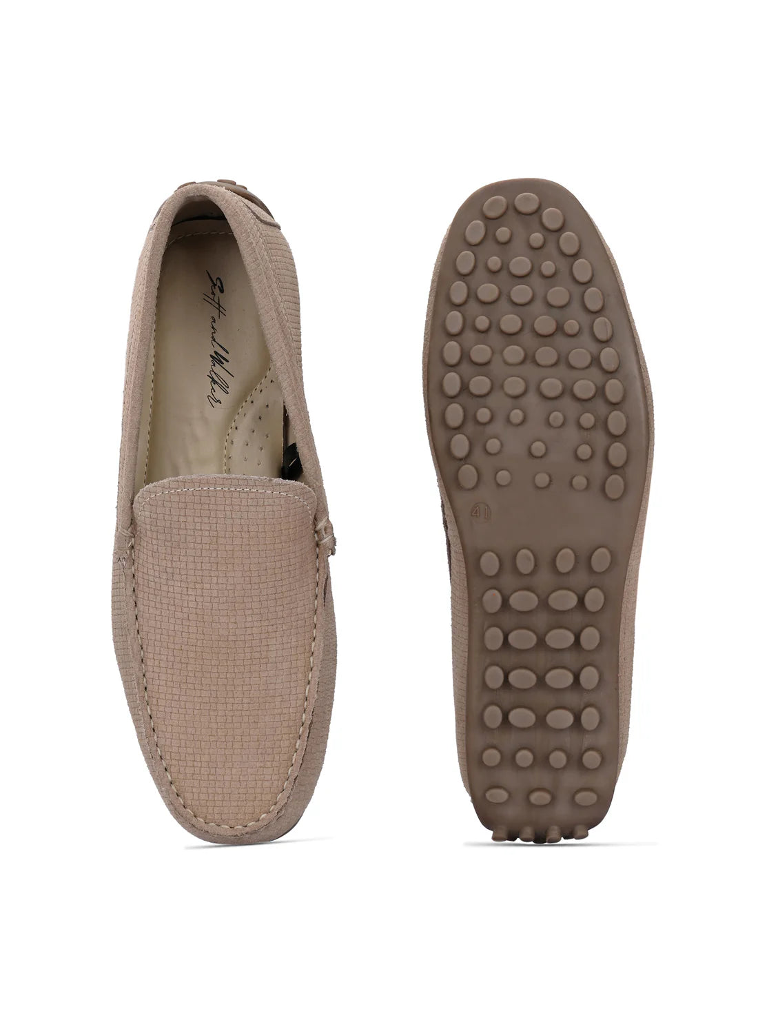 Men's Suede Moccasino - Cooper Beige