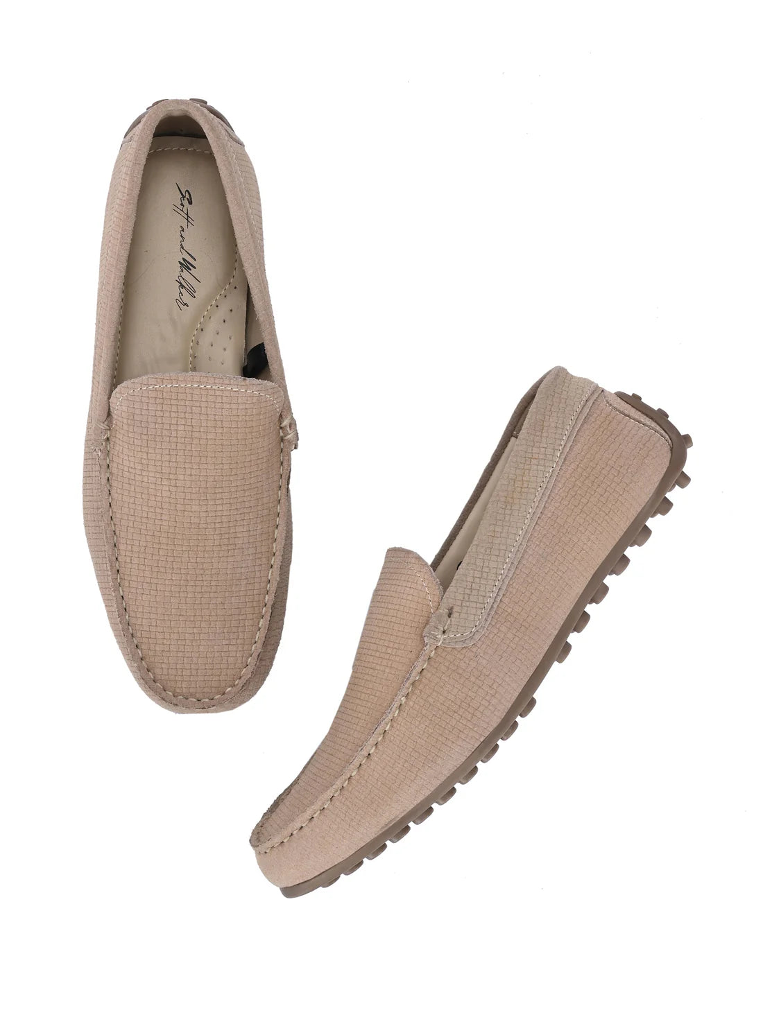 Men's Suede Moccasino - Cooper Beige