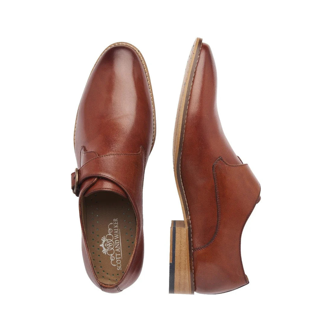 Men's Leather Daniel Monk Shoe
