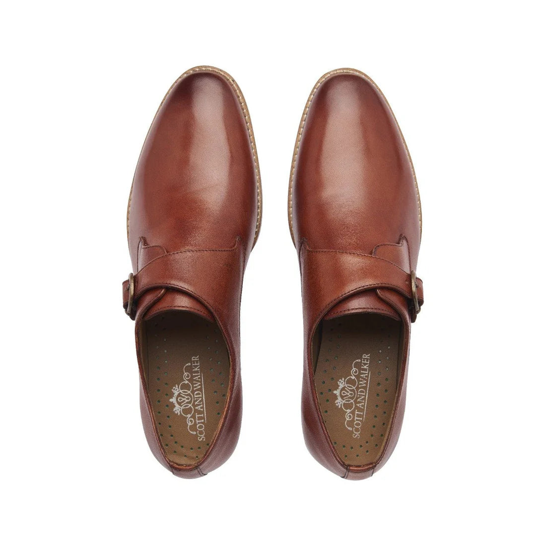 Men's Leather Daniel Monk Shoe