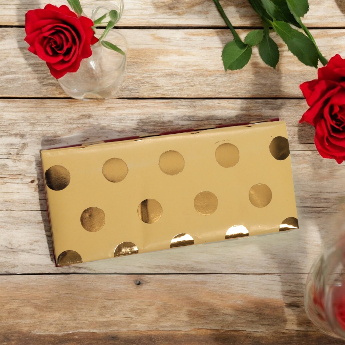 Pastel Yellow Shagun Wallet Gold Dott Envelope 2 Pcs Per Pack