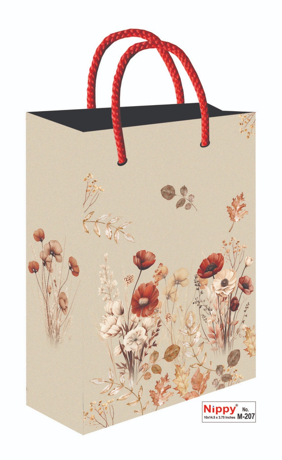 Paper Bags 12 Pcs Medium Size (10x14 inch))M207
