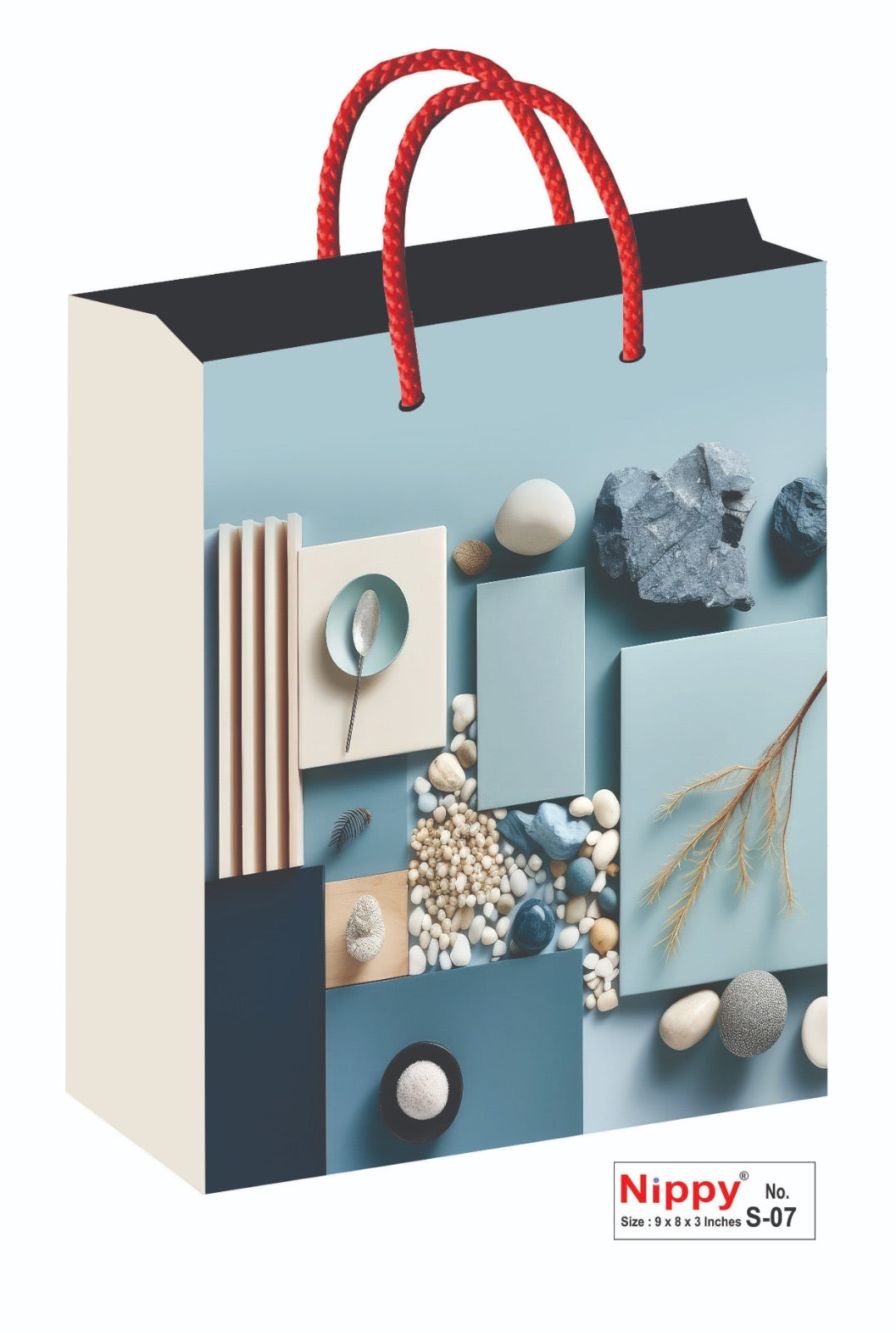 Paper Bags 12 Pcs Small Size - (9x8 inch)S07