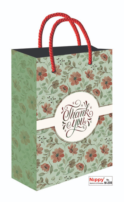 Paper Bags 12 Pcs Medium Size  (10x14 inch))M208