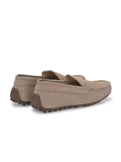 Men's Suede Moccasino - Cooper Beige