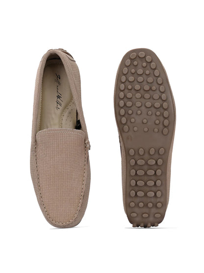 Men's Suede Moccasino - Cooper Beige