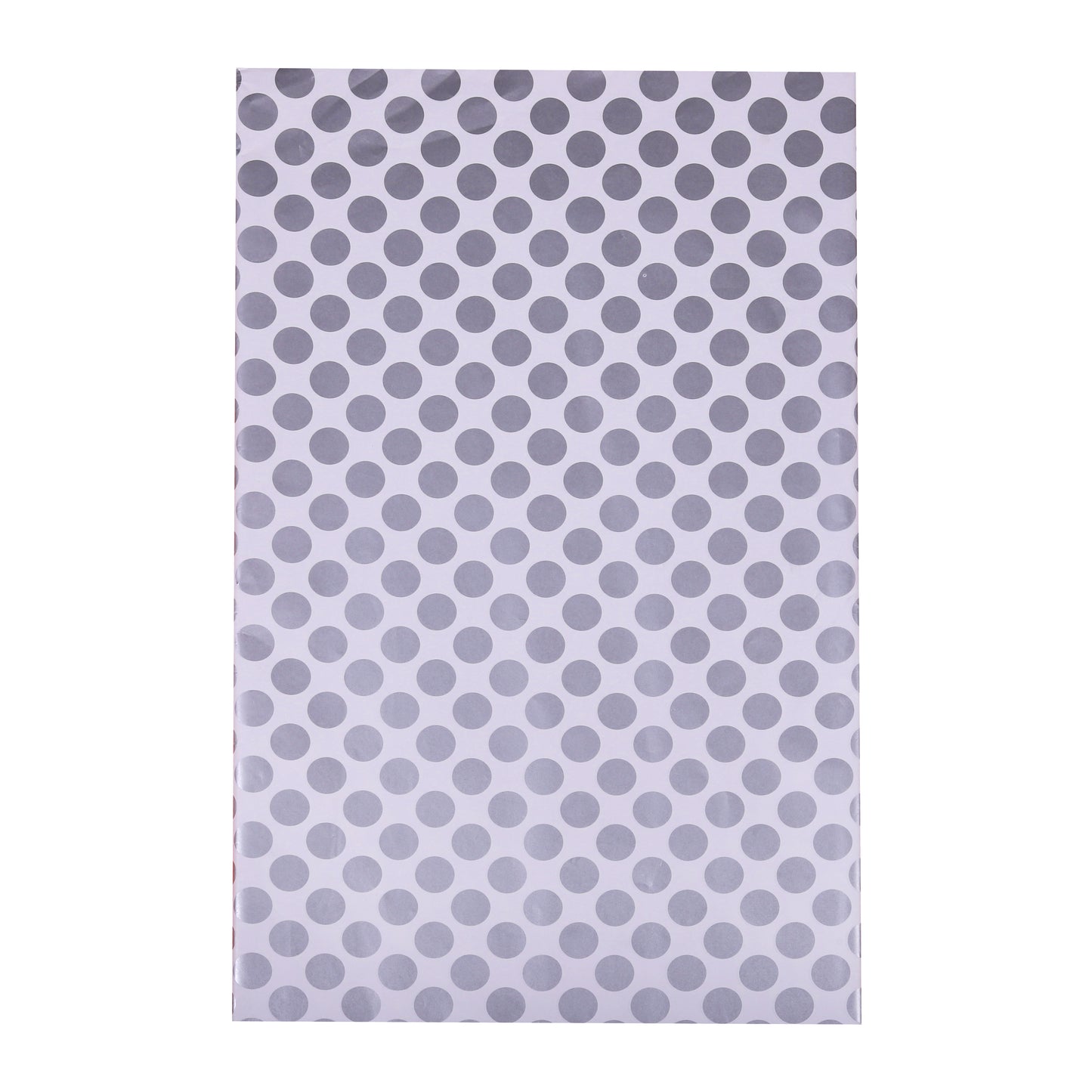 Economy Gift Packing Paper Silver Dott 25 Pcs Per Pack