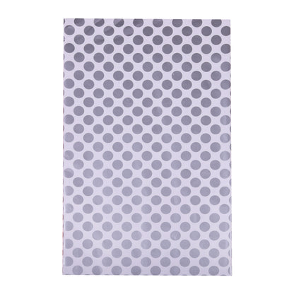 Economy Gift Packing Paper Silver Dott 25 Pcs Per Pack