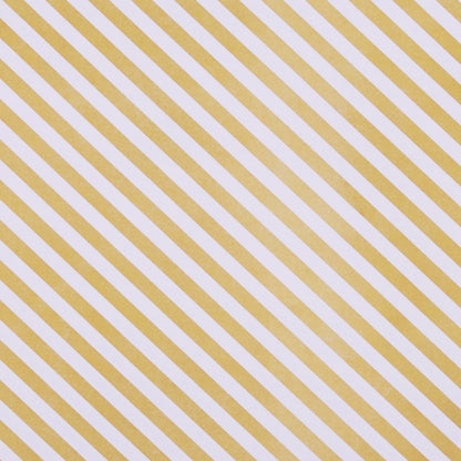 Economy Gift Packing Paper Gold Stripes 25 Sheets Per Pack