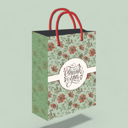 Paper Bags 12 Pcs Medium Size  (10x14 inch))M208